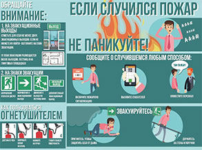 Что делать, если начался пожар?